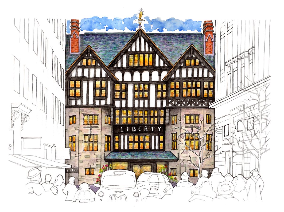 Liberty's of London Greetings Card