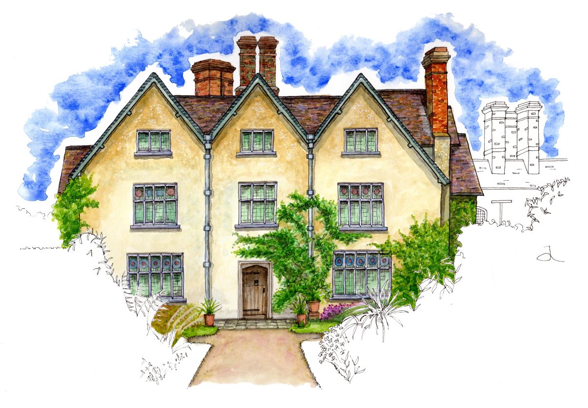 Packwood House (National Trust) Original Artwork
