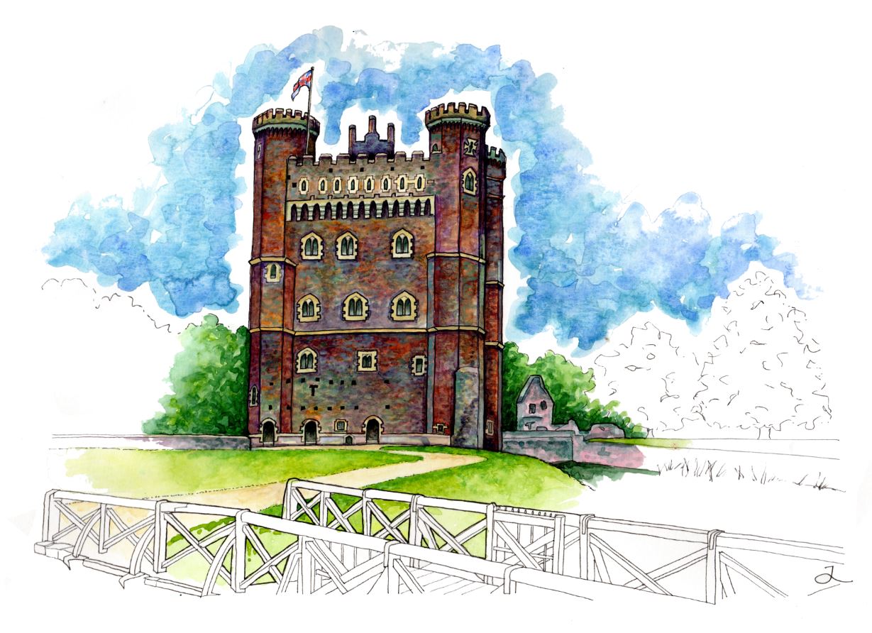 Tattershall Castle (National Trust) Original Artwork