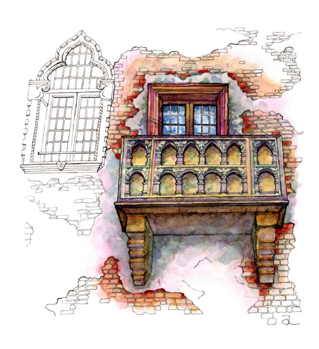 Juliet's Balcony, Verona, Italy
